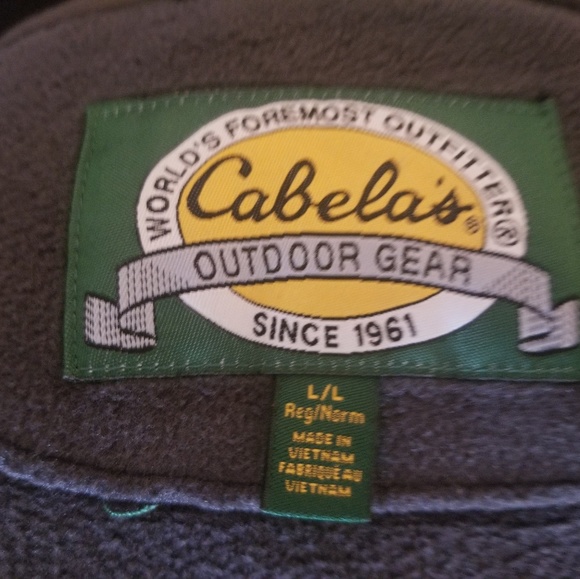 Cabelas removable fleece liner jacket - Picture 2 of 2